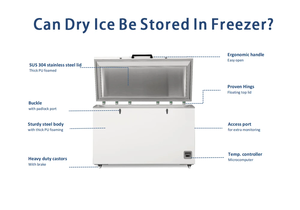 Можно ли хранить сухой лед в морозильной камере?