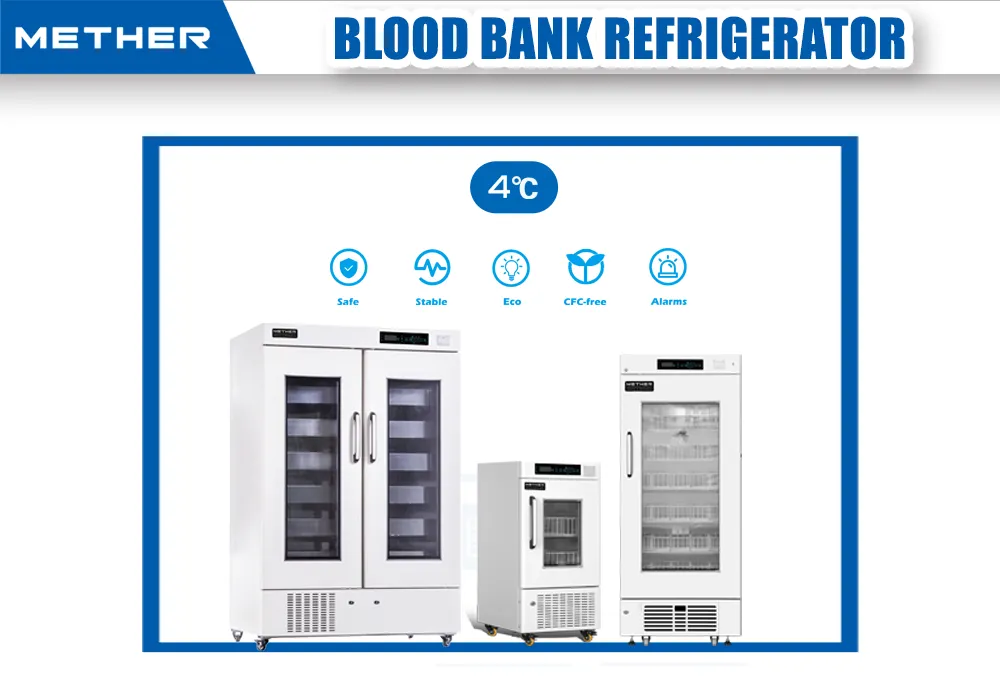 На пути к точности: представляем холодильник для биомедицинских банков крови METHER
        
